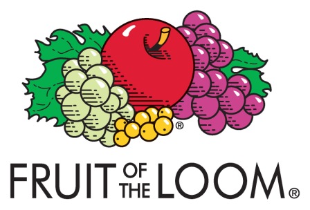 Fruit of the Loom logo closeouts and irregulars