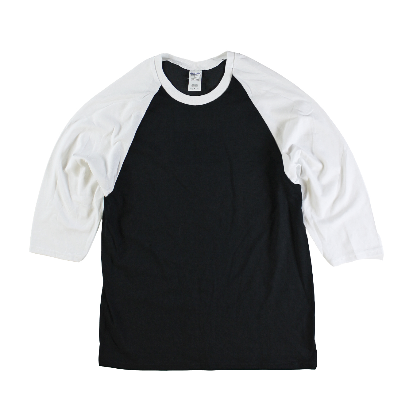 Style 570BW | Wholesale Gildan 3/4 Sleeve Baseball T-Shirts - Slightly ...