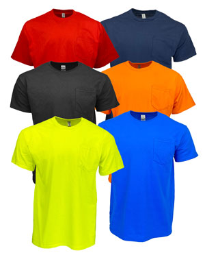 Pick & Pack Cheap Irregular Tee Shirts Wholesale | Black, White | R