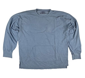 RGRiley | Comfort Color Men French Terry Pocket Long Sleeve | Mill Graded