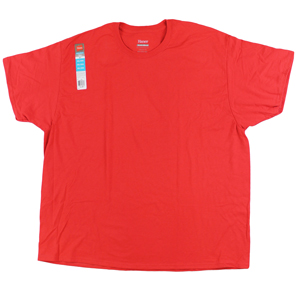 red hanes t shirt