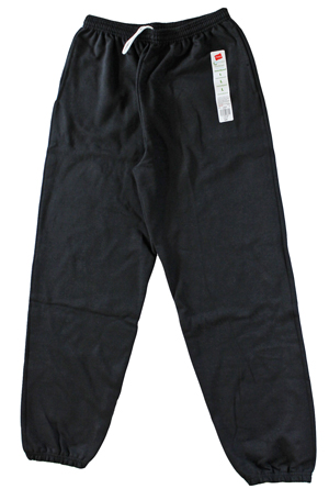 black sweatpants hanes